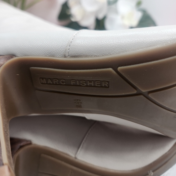 Marc Fisher MF New Cinch Knee High Leather Heeled Boots Size 6.5 - Picture 10 of 14
